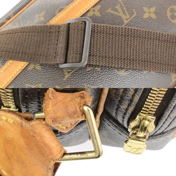 LOUIS VUITTON Reporter PM Crossbody Shoulder Bag Monogram Leather M45254 65YH054 - Picture 14 of 16